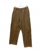 OLD JOE & Co.オールドジョー）の古着「PATINA COTTON SWEAT TROUSER」｜ブラウン