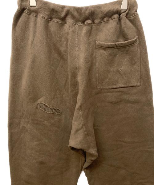 OLD JOE & Co.（オールドジョー）OLD JOE & Co. (オールドジョー) PATINA COTTON SWEAT TROUSER ブラウン サイズ:34の古着・服飾アイテム