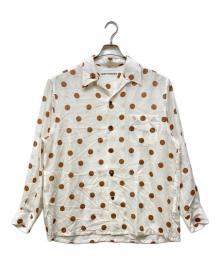 WACKO MARIA（ワコマリア）の古着「ドット柄シャツ」｜ホワイト