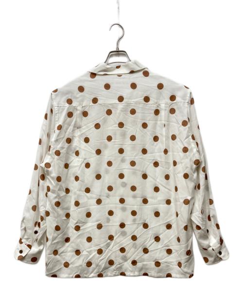 WACKO MARIA（ワコマリア）WACKO MARIA (ワコマリア) ドット柄シャツ ホワイト サイズ:Lの古着・服飾アイテム