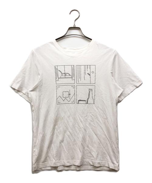 ARC'TERYX（アークテリクス）ARC'TERYX (アークテリクス) プリントTシャツ ホワイト サイズ:Sの古着・服飾アイテム