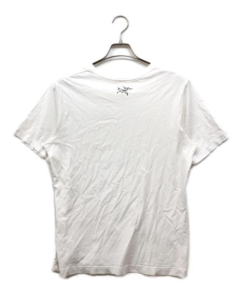 ARC'TERYX（アークテリクス）ARC'TERYX (アークテリクス) プリントTシャツ ホワイト サイズ:Sの古着・服飾アイテム