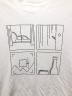 ARC'TERYX (アークテリクス) プリントTシャツ ホワイト サイズ:S：5000円