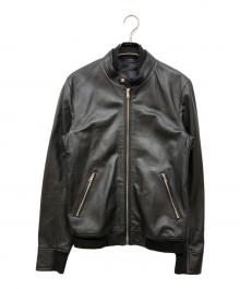 LOVELESS（ラブレス）の古着「レザージャケット」｜ブラック