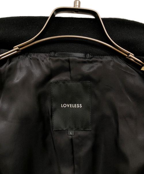 LOVELESS（ラブレス）LOVELESS (ラブレス) レザージャケット ブラック サイズ:Ⅼの古着・服飾アイテム
