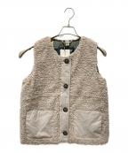 Barbourバブアー）の古着「ボア ライナー ベスト」｜ベージュ