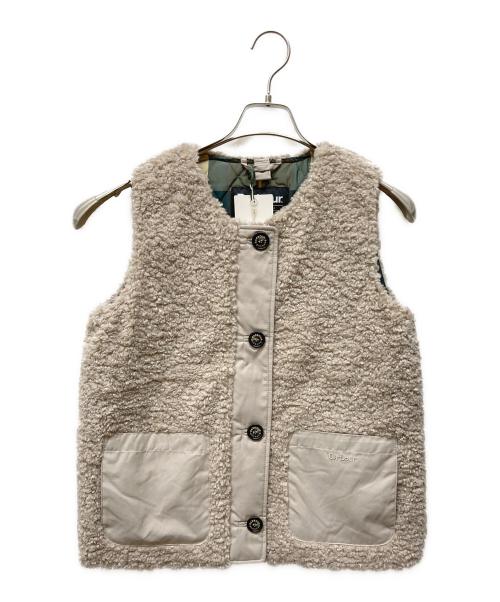 Barbour（バブアー）Barbour (バブアー) ボア ライナー ベスト ベージュ サイズ:36 未使用品の古着・服飾アイテム