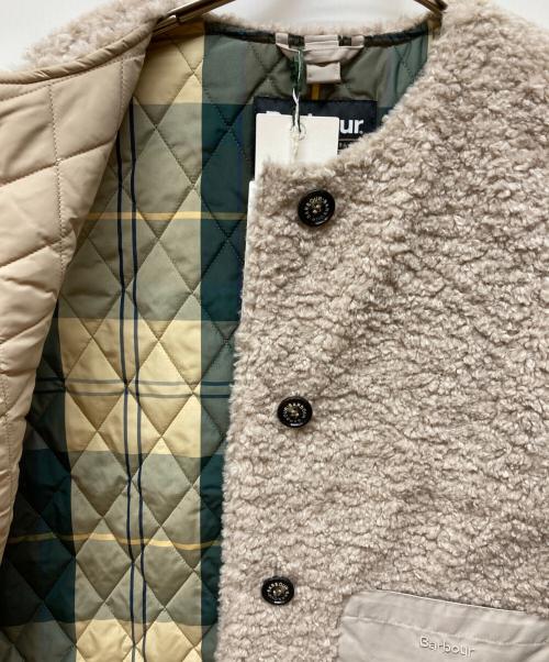 Barbour（バブアー）Barbour (バブアー) ボア ライナー ベスト ベージュ サイズ:36 未使用品の古着・服飾アイテム