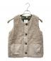 Barbour（バブアー）の古着「ボア ライナー ベスト」｜ベージュ