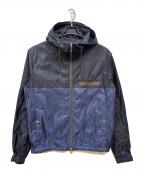 Berlutiベルルッティ）の古着「ナイロンジップアップパーカー」｜ネイビー