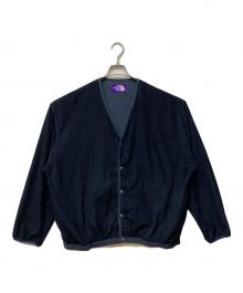 THE NORTHFACE PURPLELABEL（ザ・ノースフェイス パープルレーベル）の古着「Field Reversible Snap Cardigan」｜ネイビー