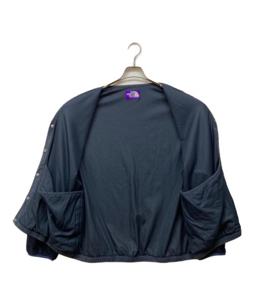 THE NORTHFACE PURPLELABEL（ザ・ノースフェイス パープルレーベル）THE NORTHFACE PURPLELABEL (ザ・ノースフェイス パープルレーベル) Field Reversible Snap Cardigan ネイビー サイズ:XLの古着・服飾アイテム