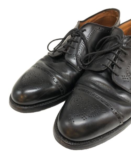 Alden（オールデン）ALDEN (オールデン) 957 キャップトゥ ブラック サイズ:40Eの古着・服飾アイテム