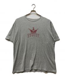 stussy（ステューシー）の古着「90ｓクラウンTEE」｜グレー