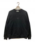 Acne studiosアクネ ストゥディオス）の古着「ロゴプリントスウェット」｜ブラック