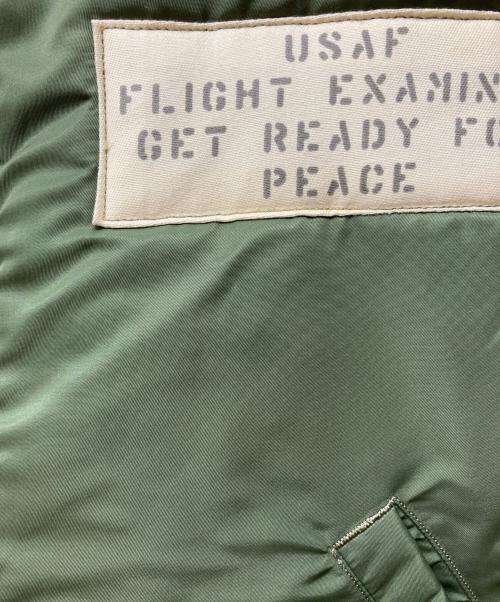 BUZZ RICKSON'S（バズリクソンズ）Buzz Rickson's (バズリクソンズ) PEANUTS (ピーナッツ) MA-1 D-TYPE/エムエーワンディータイプ カーキ サイズ:Lの古着・服飾アイテム