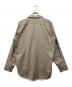 knuth marf (クヌースマーフ) スキッパーシャツ ブラウン サイズ:S：7000円