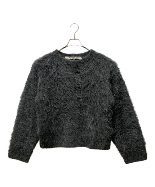 PERVERZE（パーバーズ）PERVERZE (パーバーズ) シャギーカーディガン グレー サイズ:Fの古着・服飾アイテム