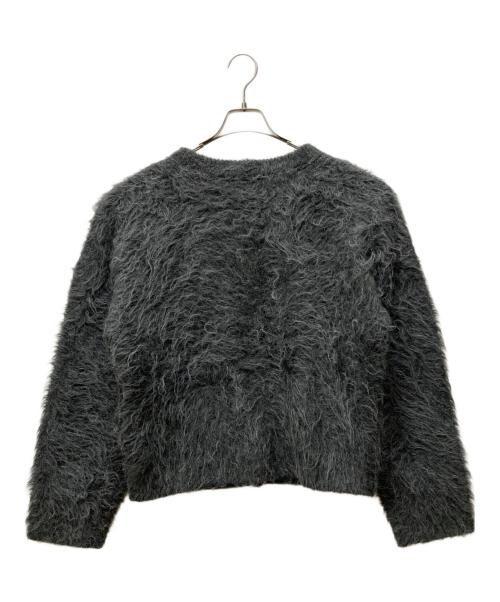 PERVERZE（パーバーズ）PERVERZE (パーバーズ) シャギーカーディガン グレー サイズ:Fの古着・服飾アイテム
