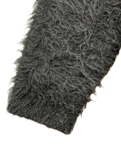 PERVERZE（パーバーズ）PERVERZE (パーバーズ) シャギーカーディガン グレー サイズ:Fの古着・服飾アイテム