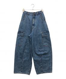 H BEAUTY&YOUTH（エイチ ビューティー&ユース）の古着「6ポケットデニムパンツ」｜インディゴ