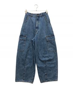 中古・古着通販】nagonstans (ナゴンスタンス) デニムパンツ ブルー