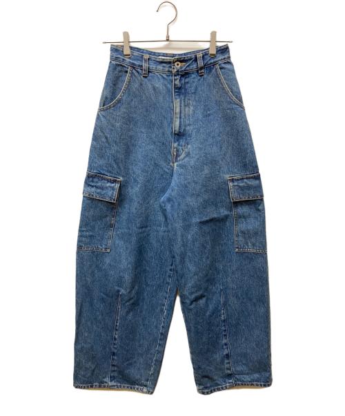 H BEAUTY&YOUTH（エイチ ビューティー&ユース）H BEAUTY&YOUTH (エイチ ビューティー&ユース) 6ポケットデニムパンツ インディゴ サイズ:Sの古着・服飾アイテム