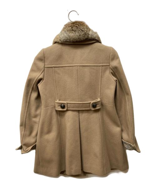 BURBERRY BLUE LABEL（バーバリーロンドンブルーレーベル）BURBERRY BLUE LABEL (バーバリーロンドンブルーレーベル) ショートコート ベージュ サイズ:38の古着・服飾アイテム