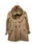 BURBERRY BLUE LABEL（バーバリーロンドンブルーレーベル）の古着「ショートコート」｜ベージュ