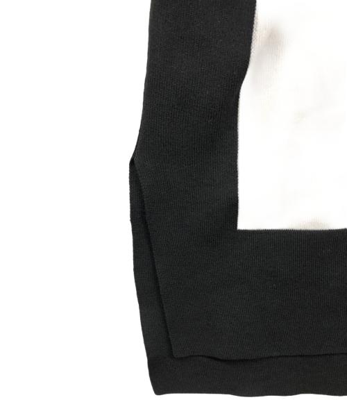 lelill（レリル）lelill (レリル) ハイテクバイカラーケープ ホワイト サイズ:38の古着・服飾アイテム