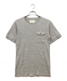 SUGAR CANE（シュガーケーン）の古着「F.ROMANCE S/S POCKET T-SHIRT」｜グレー