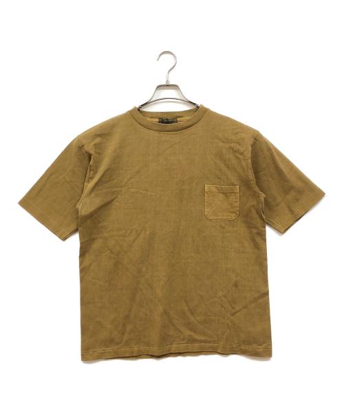NIGEL CABOURN（ナイジェルケーボン）NIGEL CABOURN (ナイジェルケーボン) 7.8oz T-SHIRT ブラウン サイズ:46の古着・服飾アイテム