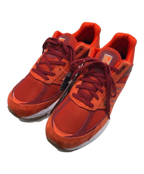 NEW BALANCE（ニューバランス）NEW BALANCE (ニューバランス) ローカットスニーカー オレンジ サイズ:28 未使用品の古着・服飾アイテム