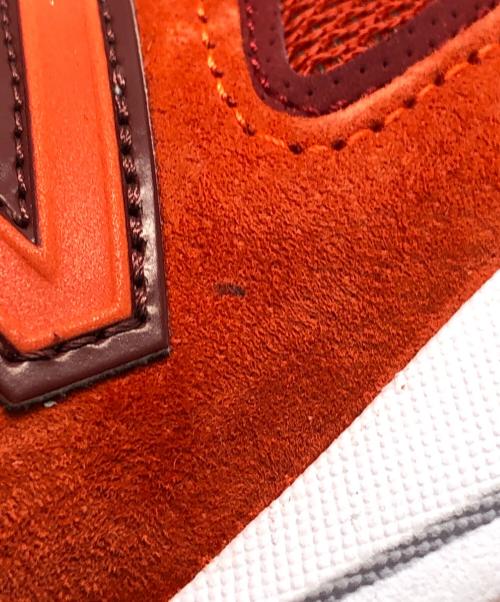 NEW BALANCE（ニューバランス）NEW BALANCE (ニューバランス) ローカットスニーカー オレンジ サイズ:28 未使用品の古着・服飾アイテム