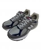 NEW BALANCEニューバランス）の古着「990V3 ローカットスニーカー」｜グレー