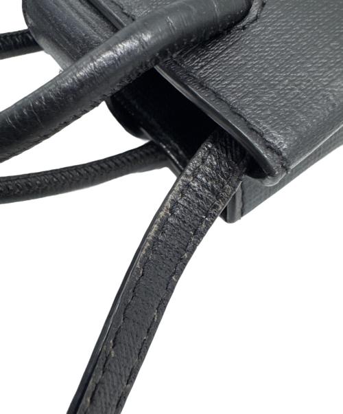 BALENCIAGA（バレンシアガ）BALENCIAGA (バレンシアガ) SHOPPING PHONE HOLDER ブラックの古着・服飾アイテム