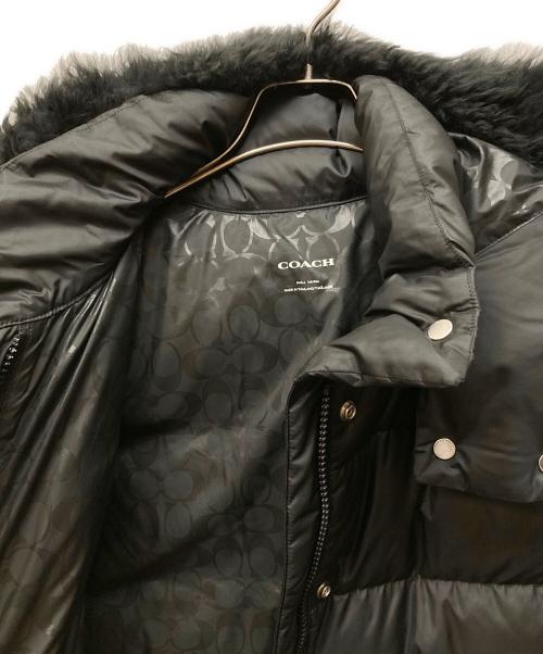 COACH（コーチ）COACH (コーチ) ダウンコート ブラック サイズ:Sの古着・服飾アイテム