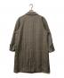 Burberry's (バーバリー) ウールカシミヤ ヘリンボーンステンカラーコート グレー サイズ:90-165：15000円