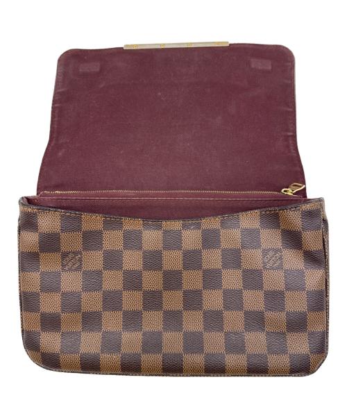 LOUIS VUITTON（ルイ ヴィトン）LOUIS VUITTON (ルイ ヴィトン) ダミエ ホクストンPM ブラウンの古着・服飾アイテム