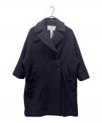 ticcaティッカ）の古着「ウール テントコート」｜ネイビー
