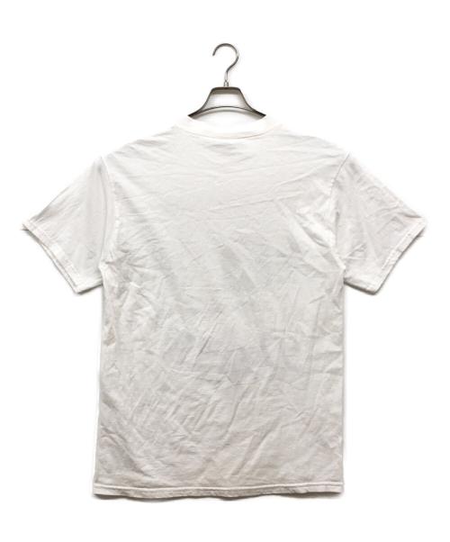 TULTEX（タルテックス）TULTEX (タルテックス) ニュースペーパー プリントTシャツ ホワイト サイズ:Lの古着・服飾アイテム