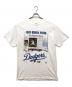 TULTEX（タルテックス）の古着「ニュースペーパー プリントTシャツ」｜ホワイト