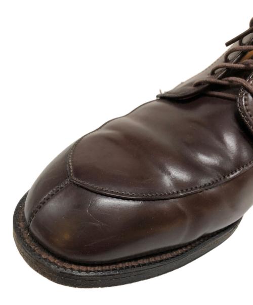 Alden（オールデン）ALDEN (オールデン) Vチップ コードバン アルガンコンオックスフォード レザーシューズ ブラウン サイズ:8の古着・服飾アイテム