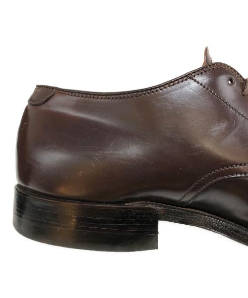 Alden（オールデン）ALDEN (オールデン) Vチップ コードバン アルガンコンオックスフォード レザーシューズ ブラウン サイズ:8の古着・服飾アイテム