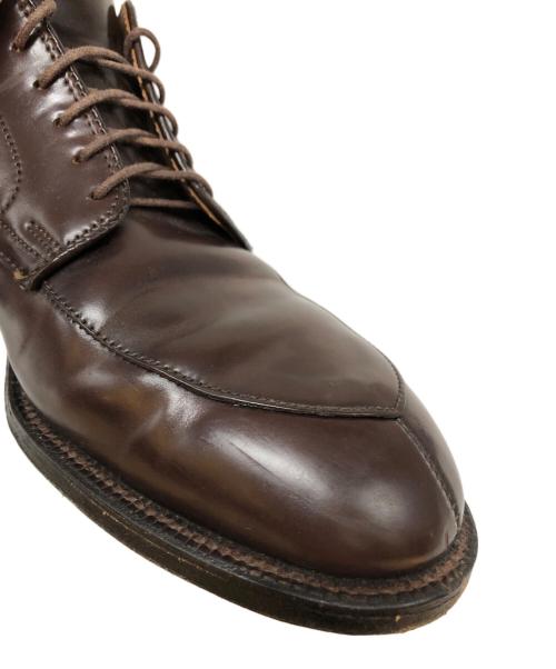 Alden（オールデン）ALDEN (オールデン) Vチップ コードバン アルガンコンオックスフォード レザーシューズ ブラウン サイズ:8の古着・服飾アイテム
