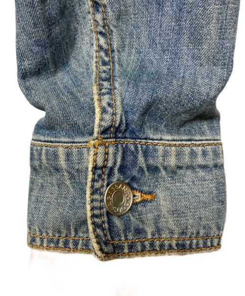 DOLCE & GABBANA（ドルチェ＆ガッバーナ）DOLCE & GABBANA (ドルチェ＆ガッバーナ) デニムライダースジャケット インディゴ サイズ:size 42の古着・服飾アイテム