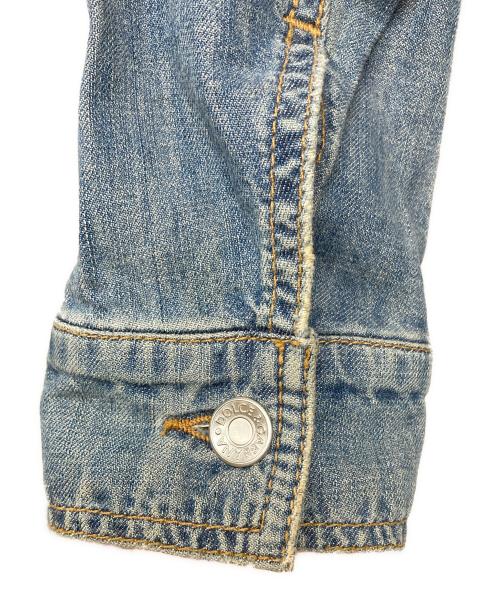 DOLCE & GABBANA（ドルチェ＆ガッバーナ）DOLCE & GABBANA (ドルチェ＆ガッバーナ) デニムライダースジャケット インディゴ サイズ:size 42の古着・服飾アイテム