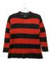 NUMBER (N)INE（ナンバーナイン）の古着「復刻 ボーダーニット」｜レッド×ブラック