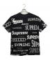 Supreme (シュプリーム) プリントカットソー ブラック サイズ:L：5000円