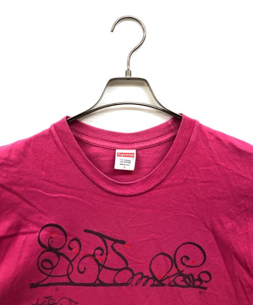 SUPREME（シュプリーム）Supreme (シュプリーム) System Tee ピンク サイズ:Lの古着・服飾アイテム